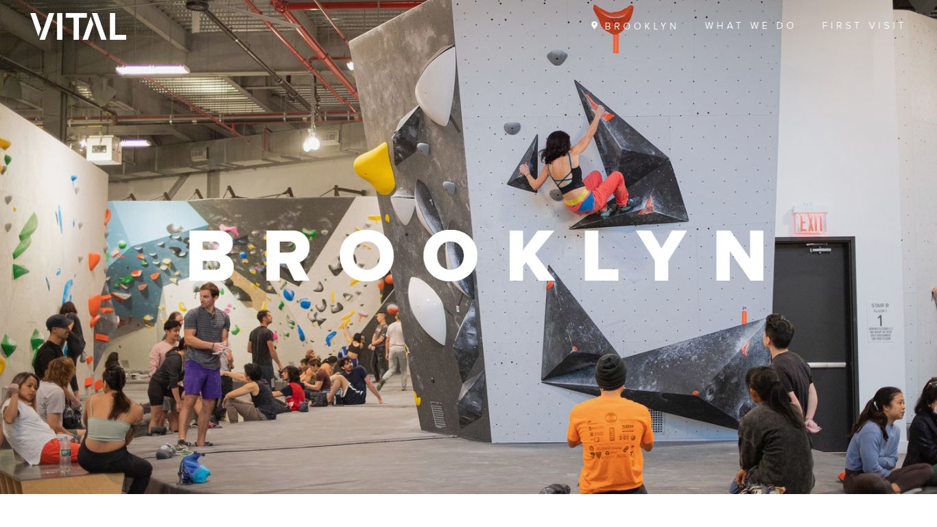 Home | Brooklyn — VITAL Climbing Gym